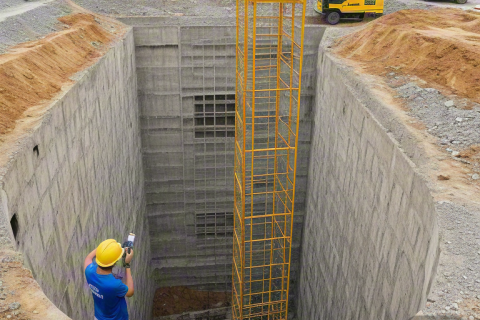 基坑高支模监测